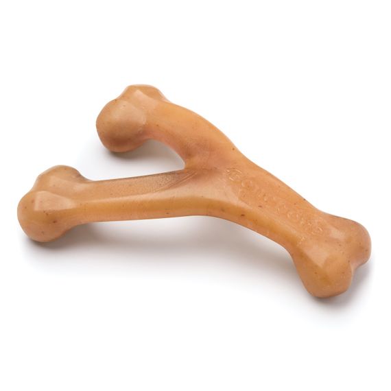 Іграшка для собак зі смаком курки Benebone Wishbone Chicken, 17 см | Зображення 1