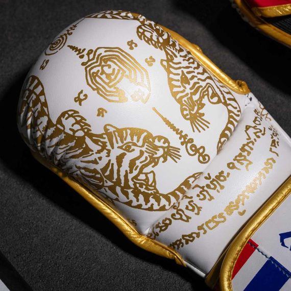 Рукавиці для ММА Phantom Muay Thai White Gold S/M (капа в подарунок) | Зображення 9