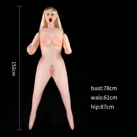 Надувна секс лялька - Silicone Boobie Super Love Doll | Зображення 3