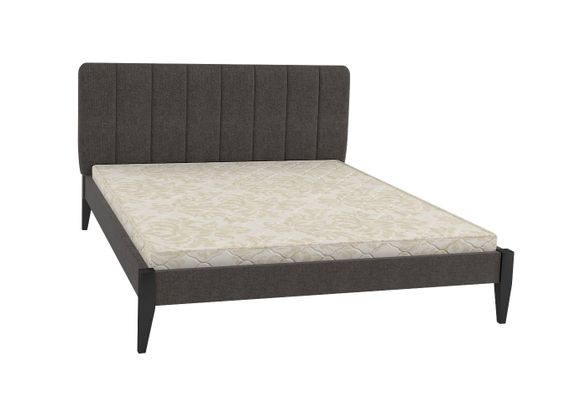 Двуспальная кровать iSmart Лондон ТК Венге + Аляска 96 140х200 см (DDMBG-1435)