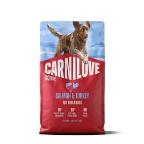 Сухий корм для собак з лососем та індичкою Carnilove Active Salmon & Turkey, 4 кг