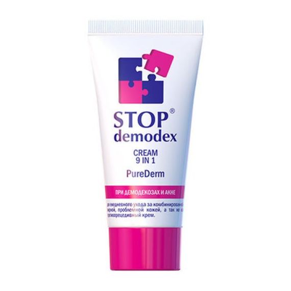 Крем Pure Derm 9 в 1 Стоп Демодекс ФітоБіоТехнології 50мл