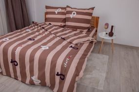Постельное белье евро ТЕП Soft dreams Line Brown 2-03859-26454 200х215 см коричневое