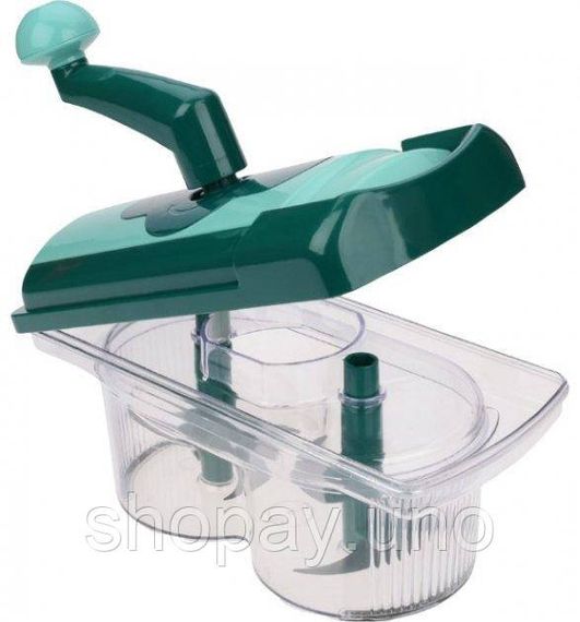 Овочерізка Nicer Dicer Twist ∙ Ручне механічне мультирізання – подрібнювач Найсер Дайсер Твіст | Зображення 3