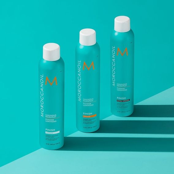 Лак для волосся сильної фіксації MoroccanOil Luminous Hairspray Strong Finish (330 ml) | Зображення 4