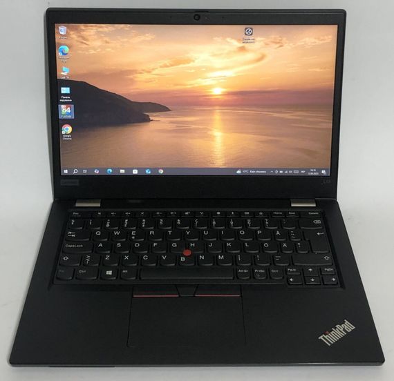 Ультрабук Б-клас Lenovo ThinkPad L13 / 13.3" (1366x768) TN / Intel Core i3-10110U (2 (4) ядра по 2.1 - 4.1 GHz) / 4 GB DDR4 / 256 GB SSD / Intel UHD Graphics / WebCam / Win 10 Pro б/в | Зображення 1