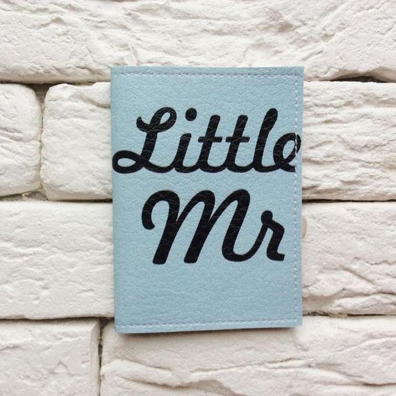 Обложка для ID-паспорта на 4 карты Little Mr