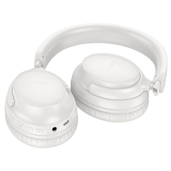 Бездротові навушники HOCO W53 Tone BT headphones Morning Mist White | Зображення 2