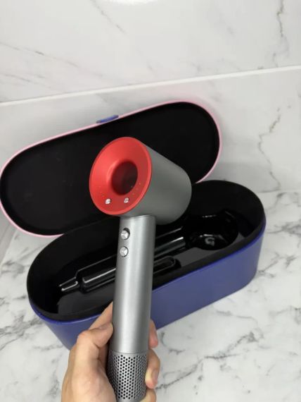 Super Hair Dryer Sakura фен с кейсом 1 насадка червоний | Зображення 3