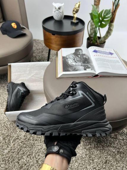 Зимові чоловічі кросівки Trailstorm Black Red Fur , В'єтнам 44 28 | Зображення 3