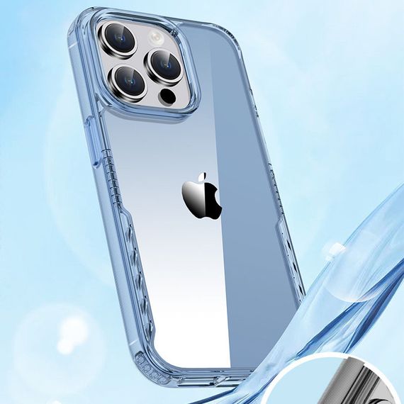 Чехол TPU+PC Multi-Color для Apple iPhone 14 Pro (6.1") Blue | Зображення 2