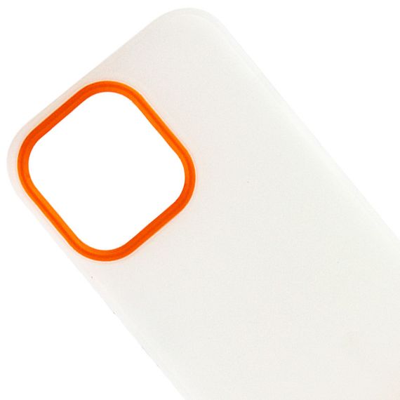 Чехол TPU+PC Bichromatic для Apple iPhone 13 Pro (6.1") Matte / Orange | Зображення 1