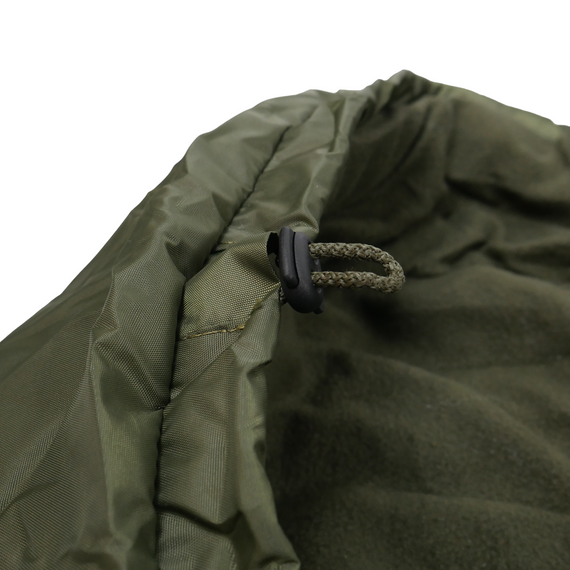 Спальний мішок з капюшоном 2.10х90 фліс олива | Зображення 2