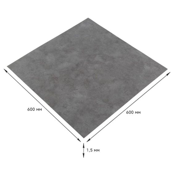Самоклейна LVT плитка 600*600*1.5mm (D) SW-00001595 | Зображення 1