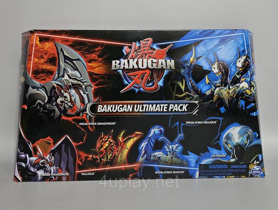 Bakugan Ultimate 6-Pack Special Attack Dragonoids Оригінал Бакуган Набір з 6 бакуганів Спеціальна атака | Зображення 8