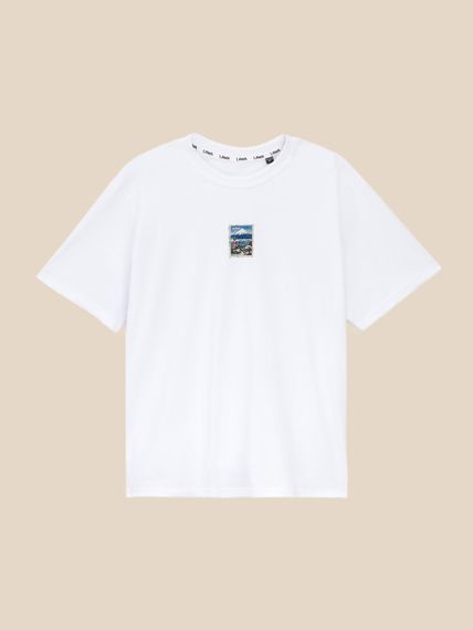 Футболка з принтом чоловіча LAWA P-MB02384 4XL Білий shop (2000999629679)