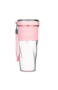 Блендер-шейкер портативний USB смузі мейкер XPRO KJ2087 рожевий (40978-KJ2087 Pink) | Зображення 2
