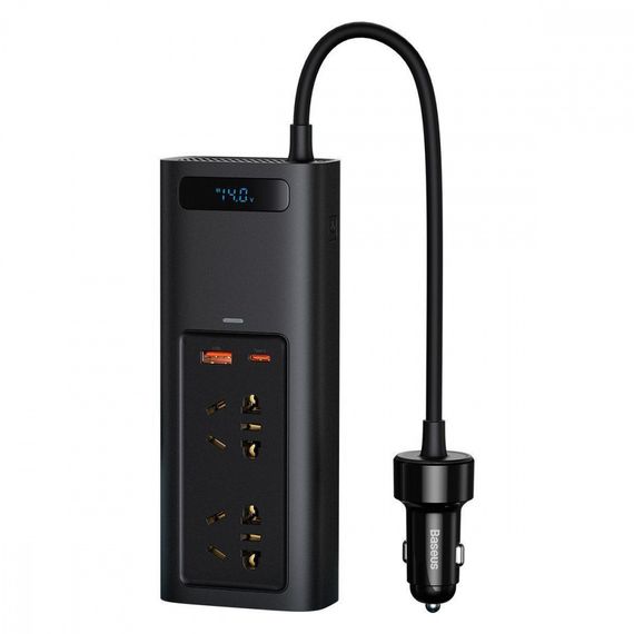 Автомобільний Інвертор Baseus In-car Inverter 150W (220V CN/EU)