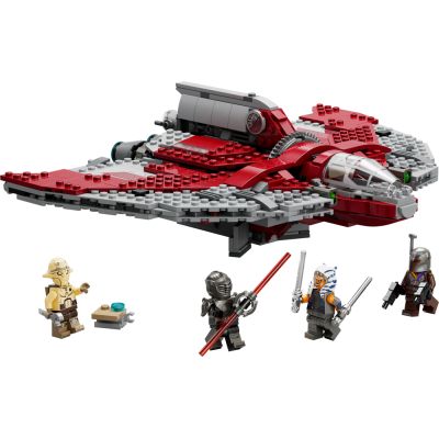 Конструктор LEGO Star Wars Шаттл джедаев T-6 Асоки Тано 601 деталь (75362) | Зображення 3
