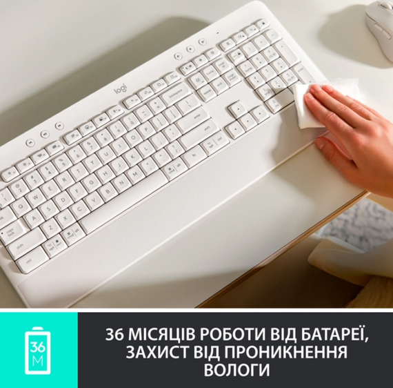 Клавіатура Logitech Signature K650, UA, Graphite (920-010945) | Зображення 6