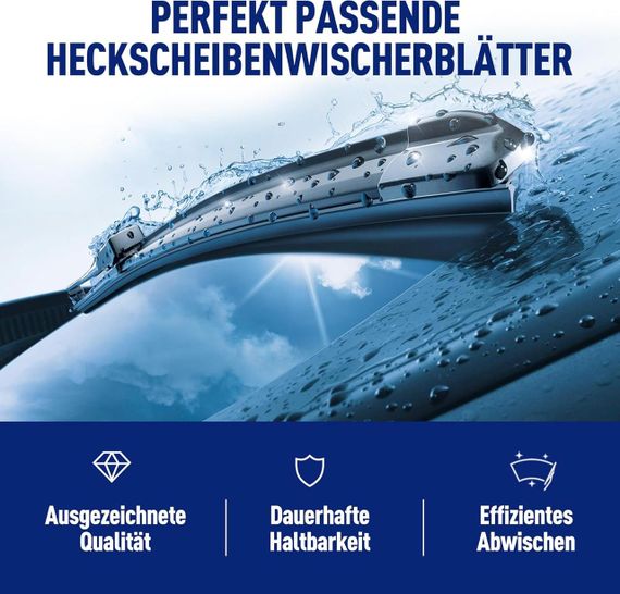 Щетки стеклоочистителя Wifko для Toyota Yaris MK3 2012–2019, передние + задние, комплект всесезонных дворников | Зображення 7