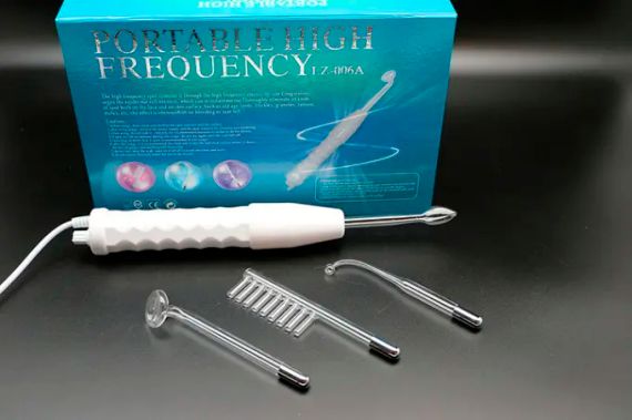 Дарсонваль для догляду за волоссям, шкірою обличчя та тіла в домашніх умовах, косметологічний апарат | Зображення 5