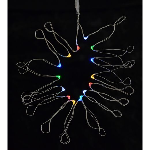 Электрическая гирлянда YES Нить 801116 1.6 м 15 LED мультиколор