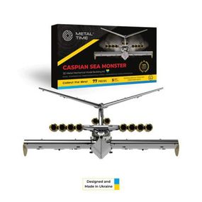 Конструктор Metal Time Коллекционная модель Caspian Sea Monster Ekranoplan (MT099)
