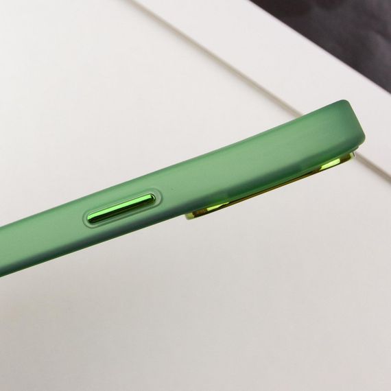 Чехол TPU+PC Lily with MagSafe для Apple iPhone 14 Pro (6.1") Army Green | Зображення 5