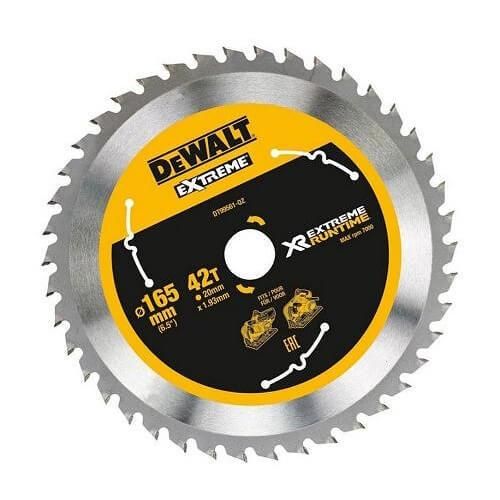 Диск пильний EXTREME RUNTIME 165*20мм DeWALT DT99561