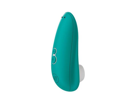 Компактний вакуумний кліторальний стимулятор Womanizer Starlet 3 Turquoise водонепроникний для початківців | Зображення 2