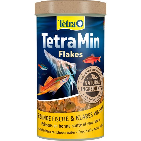 Корм Tetra Min Flakes для акваріумних рибок пластівці 100 г/500 мл