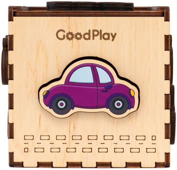 Кубик-сортер Транспорт GoodPlay CUB-4-011 Різнокольоровий shop (4820276870345) | Зображення 2
