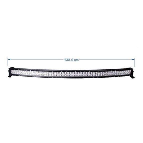 LED-балка 300W заокруглена (3W х 100) 20000 Lm світлодіодний прожектор | Зображення 3