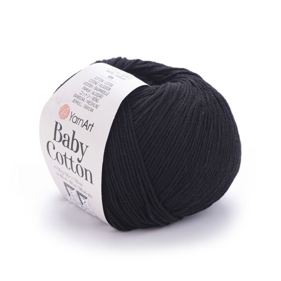 Пряжа YarnArt Baby Cotton No 460 (Ярнарт Бебі Коттон) 50 г / 165 м напівбавовна для дитячих речей та іграшок амігурумі