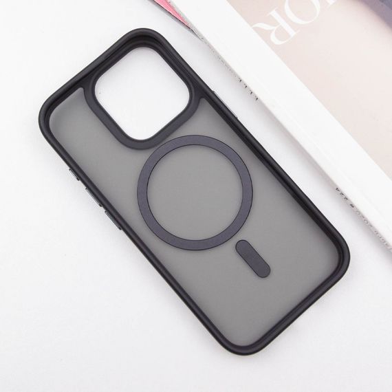 TPU+PC чохол Metal Buttons with MagSafe для Apple iPhone 16 Pro Max (6.9") | Зображення 2