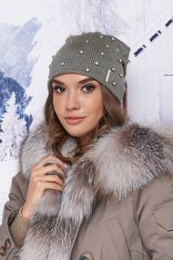 Шапка «Шерил» серый