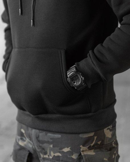 Худі CELEO на флісі diner black ВТ7913 | Зображення 6