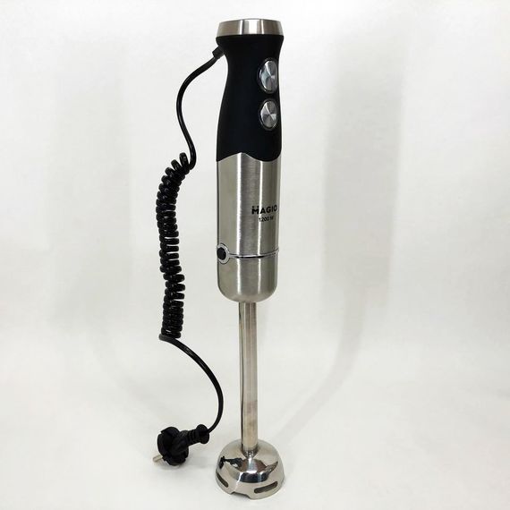 Блендер занурювальний 3в1 Magio MG-645 1200 Вт, міксер блендер ручний, блендер для молочних коктейлів | Зображення 5