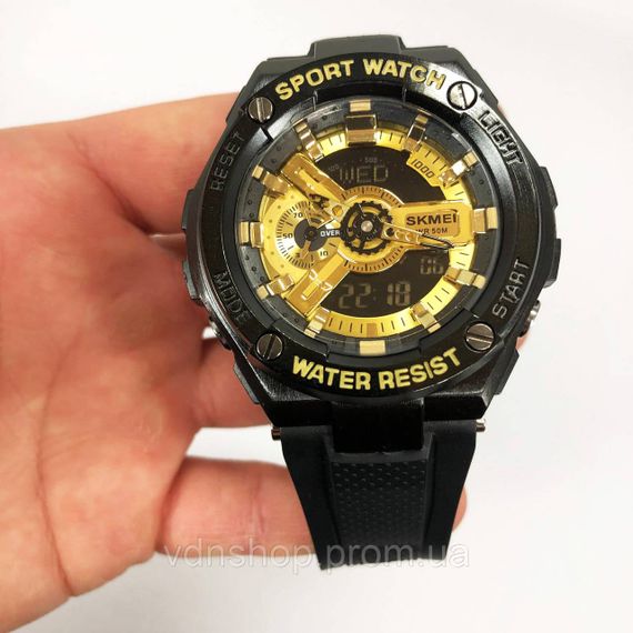 Чоловічі тактичні військові годинники SKMEI, Надійні чоловічі наручні годинники для походів GS-82 | Зображення 7