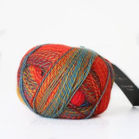 Шкарпеткова пряжа Schoppel Zauberball Crazy, 1702