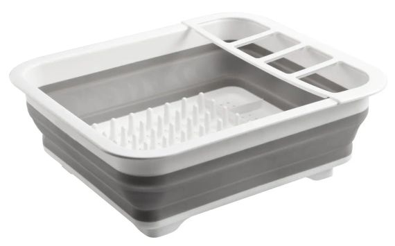 Сушка силиконовая для посуды Benson BN-090 | складная кухонная сушилка для посуды Бенсон, Бэнсон | Зображення 3