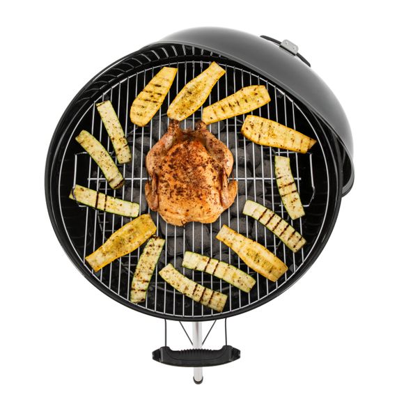Вугільний гриль Weber Original Kettle E-5710 57 см, чорний | Зображення 2