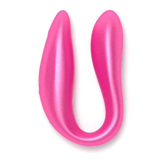 Смарт вібратор для пар DOUBLE PLEASURE, рожевий Oninder (Іспанія) Sex Aura | Зображення 1