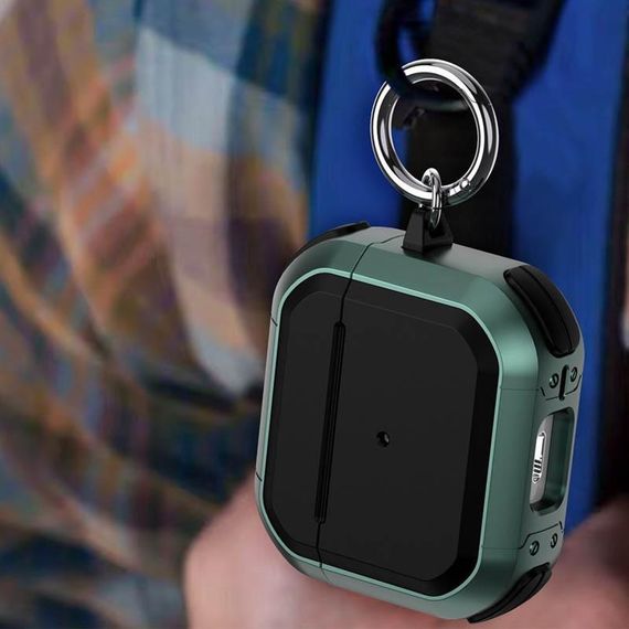 Футляр протиударний Black ed. для навушників Airpods 3 Apple Green | Зображення 2