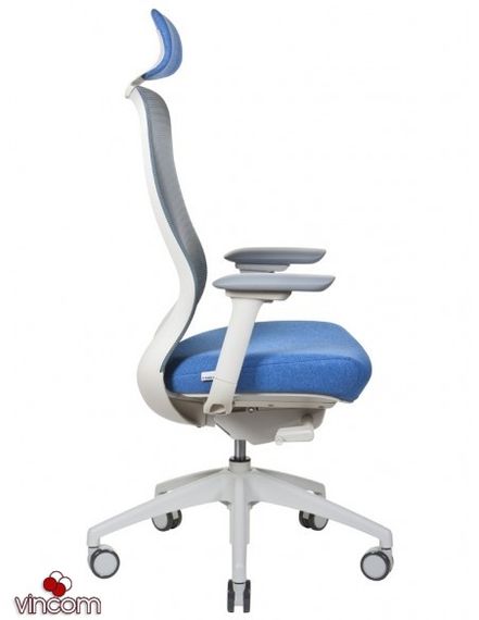 КРЕСЛО KRESLALUX IN-POINT (LIGHT Gray  M66009) ЭРГОНОМИЧНОЕ | Зображення 2