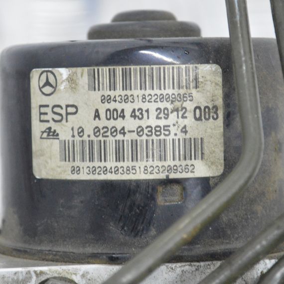 Блок ABS Mercedes C-Class W203 CLK-Class W209 насос абс Мерседес 203 209 A0044312912 | Зображення 3