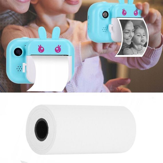 Термопапір для міні принтера 57х25 мм, довжина 5,85м, 1 рулон / Фотопапір для термопринтера | Зображення 7