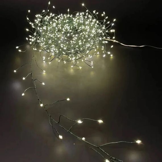 Гірлянда Роса феєрверк 20м, 600LED + пульт, Теплий білий XPRO (234575632_844) | Зображення 3