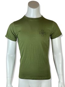 Футболка олива (однотонна) розмір 44